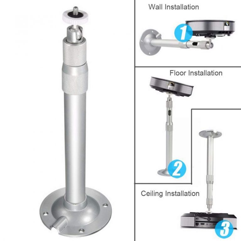 UKPlus UK105B 0.6120CM Universal Projector Adjustable Ceiling Mount