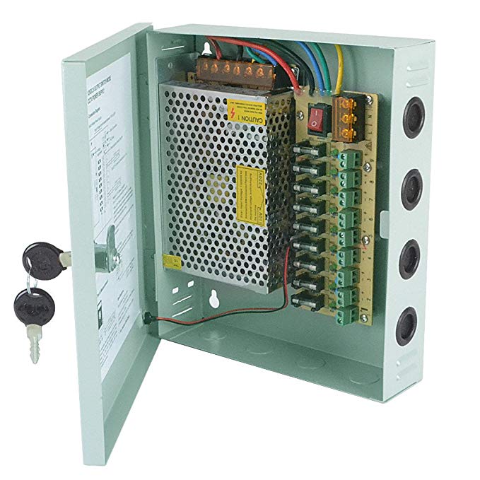 Surveillance & Smart Home Electronics CCTV Power Supply Box